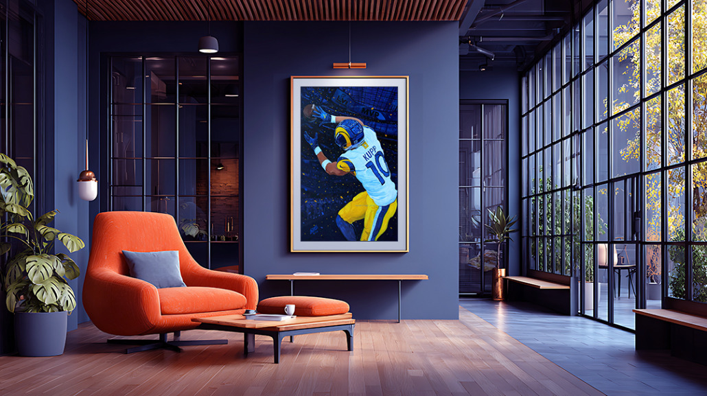 Rams Cooper Kupp Interior Display