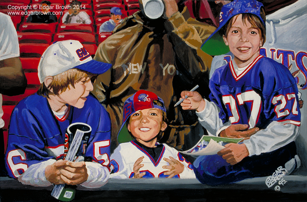 New York Giants Day at the Game Artwork