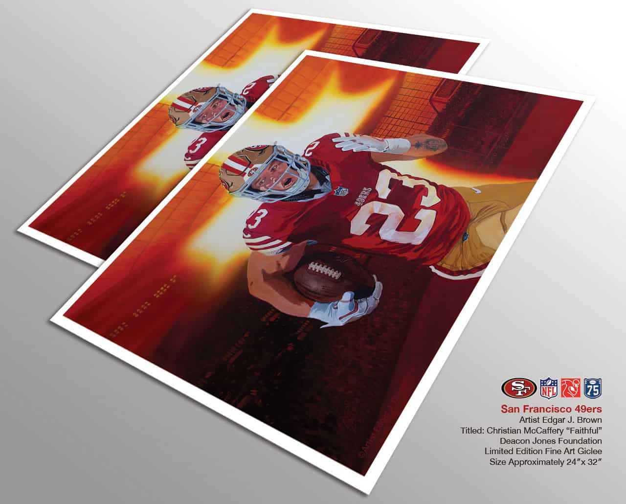 Christian McCaffery 49ers "Faithful"