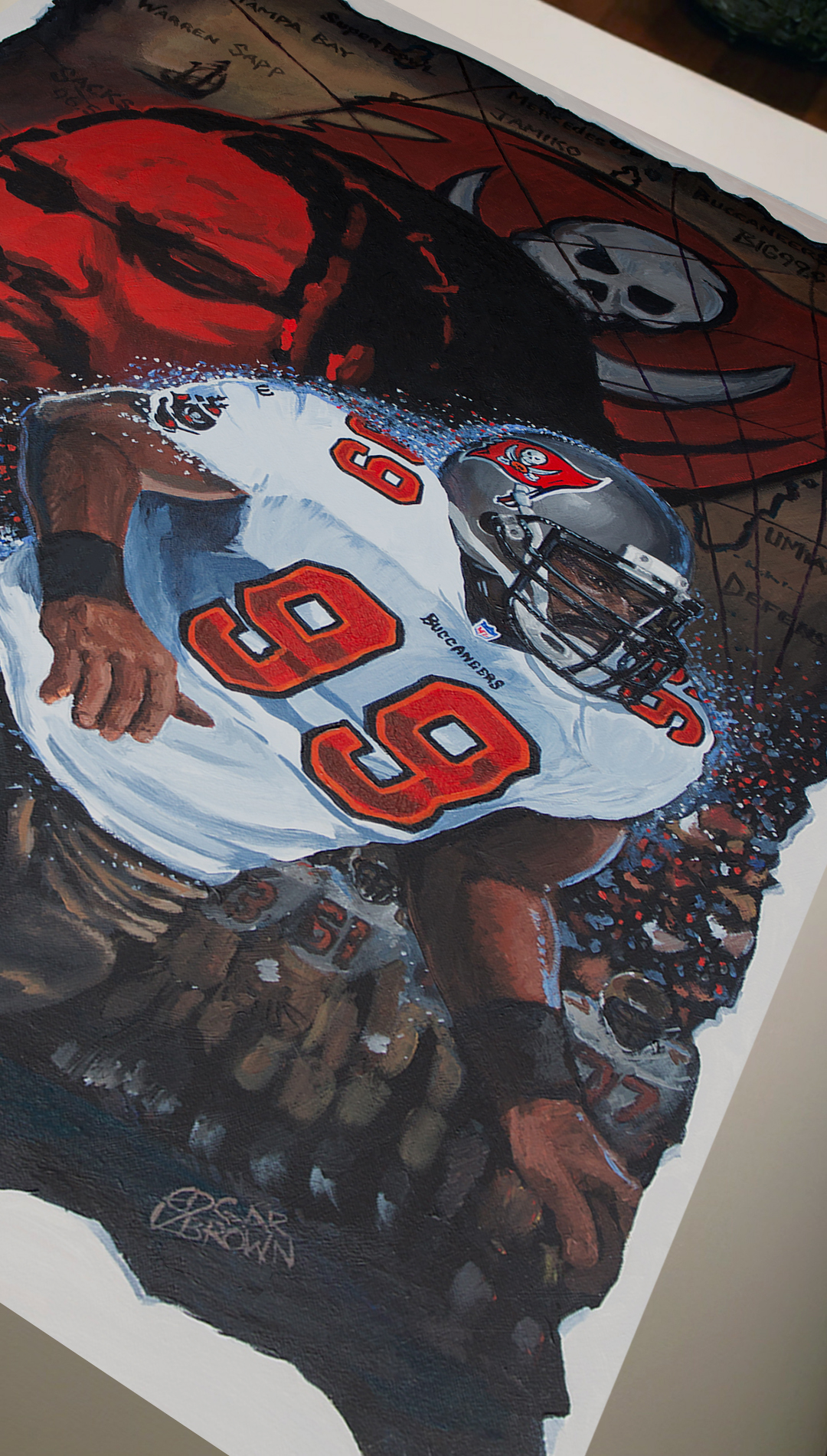 Tampa Bay Buccaneers Warren Sapp