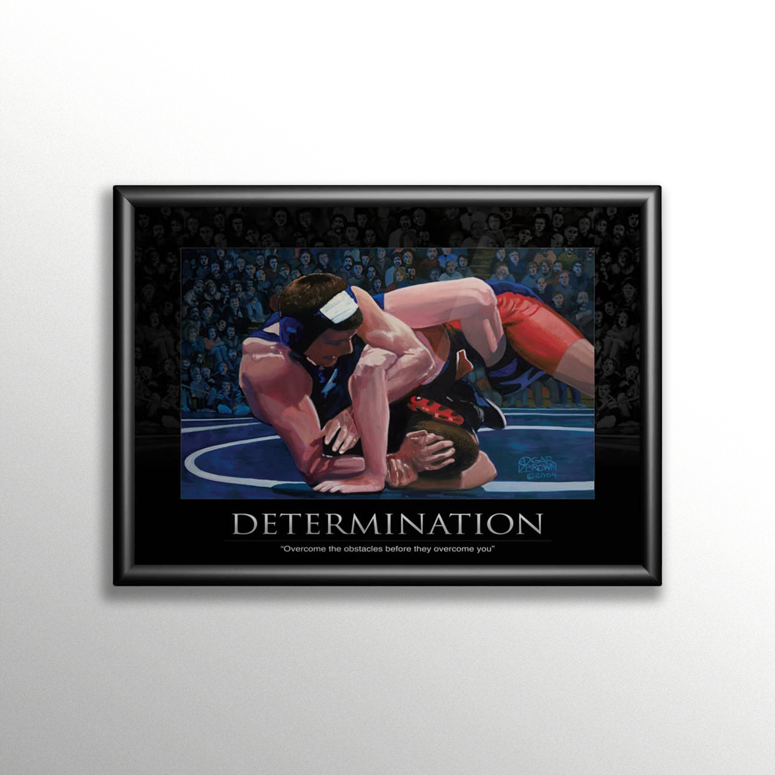 Determination Wrestling Art