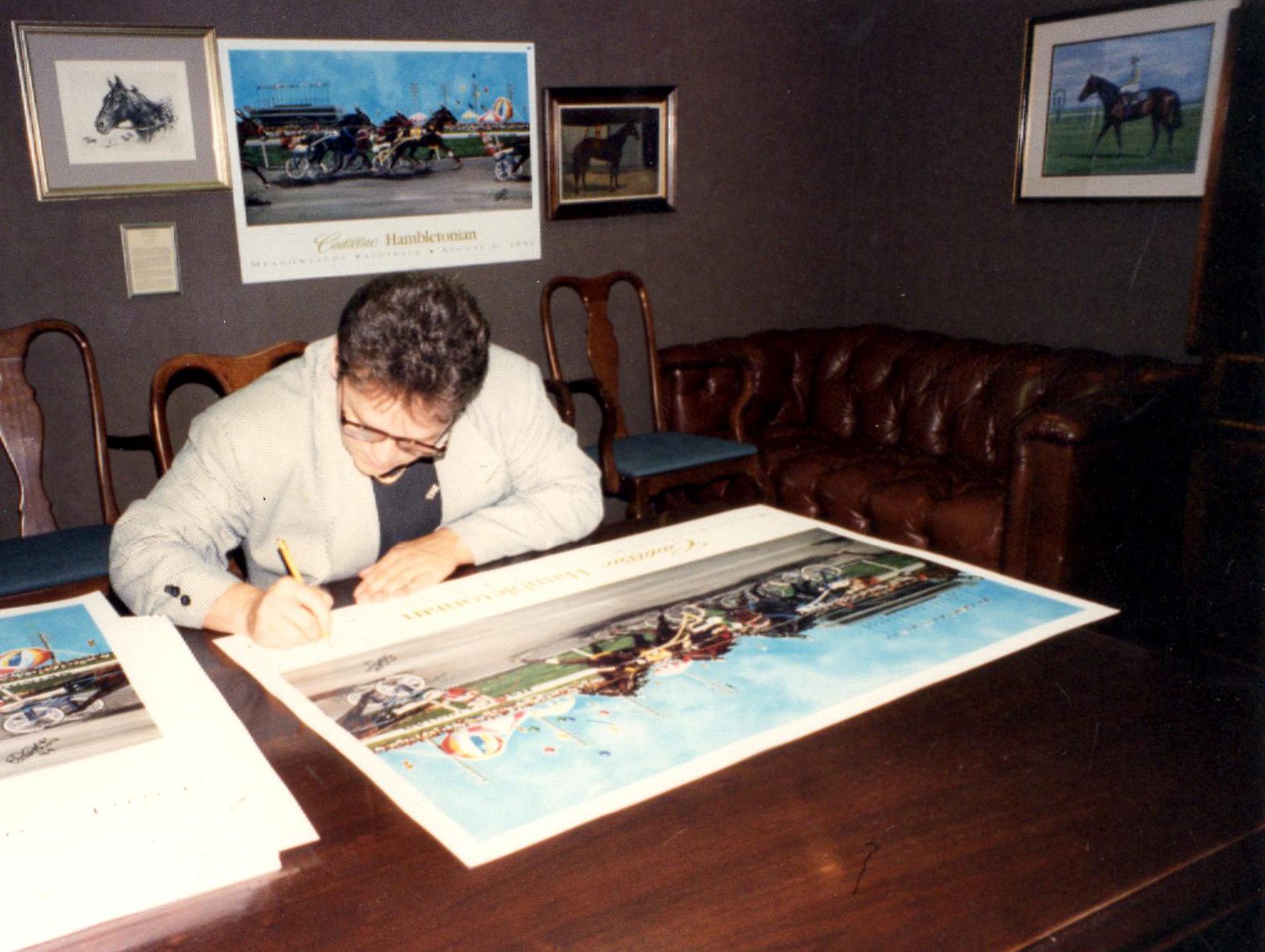 Commemorative Hambletonian Artist 1994 and 1996