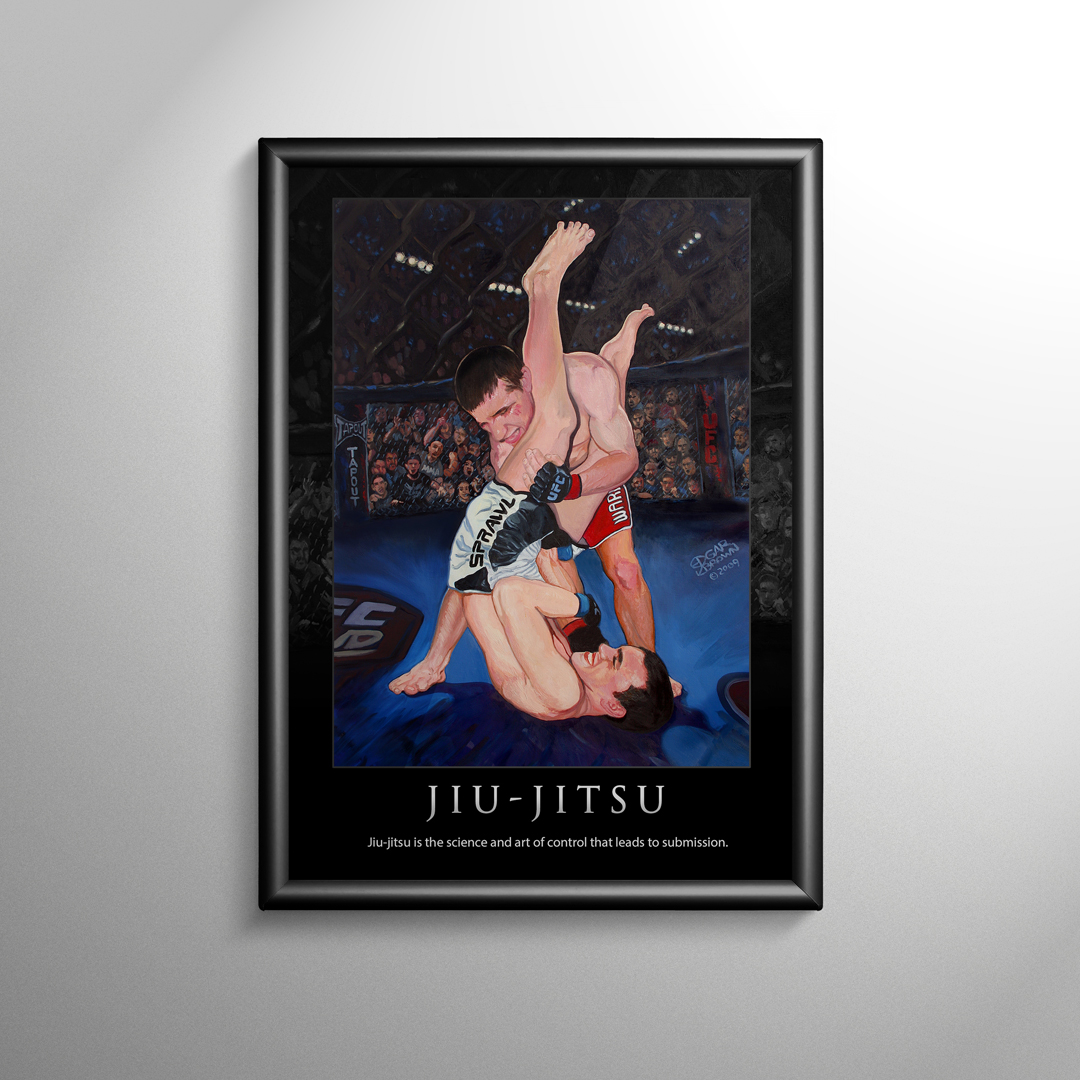 Jiu-Jitsu Fine Art Poster