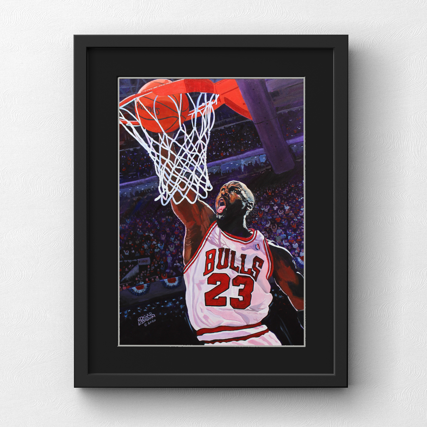 Jordan Last Dance Framed Black