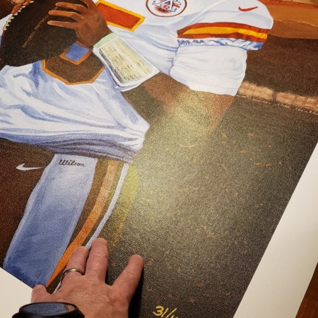 Chiefs Patrick Mahomes Canvas Art