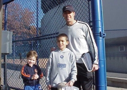 Dylan, Bryan and NY Giants Jason Sehorn