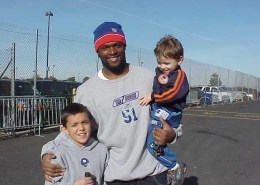 NY Giants Jack Golden with Bryan & Dylan