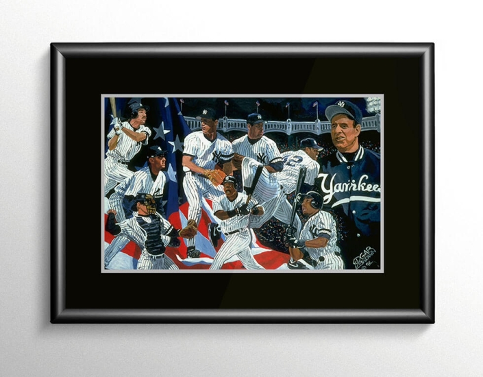 New York Yankees 1996 World Series Painting