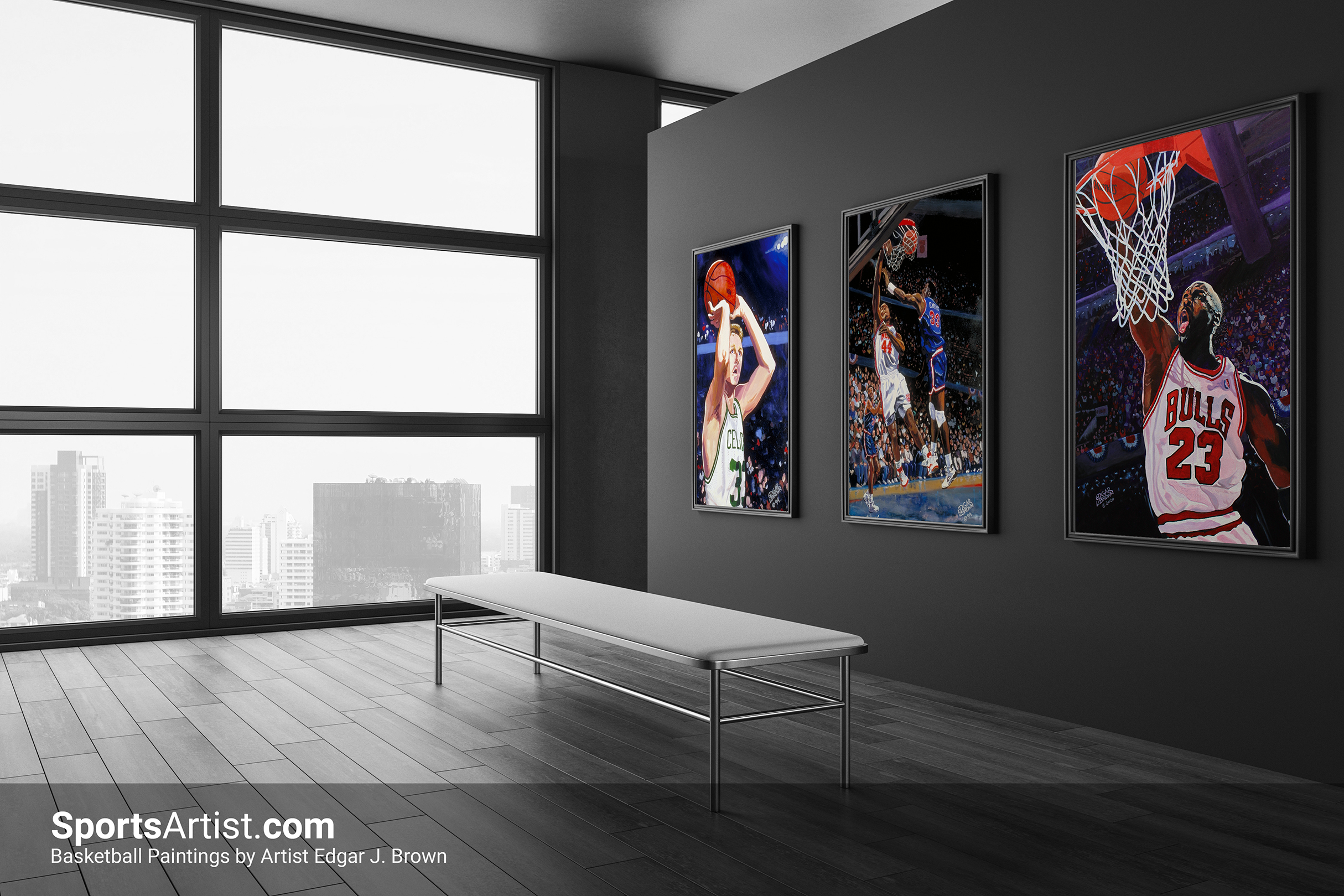 Basketball Paintings Basketball Paintings