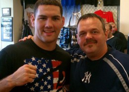 UFC Champion Chris Weidman and Edgar Brown