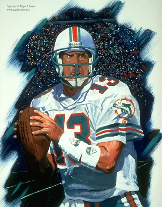 Miami Dolphins Dan Marino Miami Dolphins Dan Marino Artwork