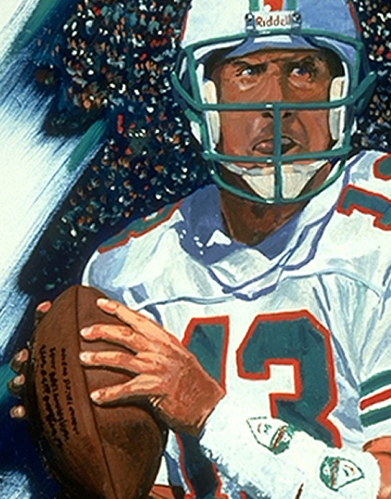 Dan Marino Painting Dan Marino Painting