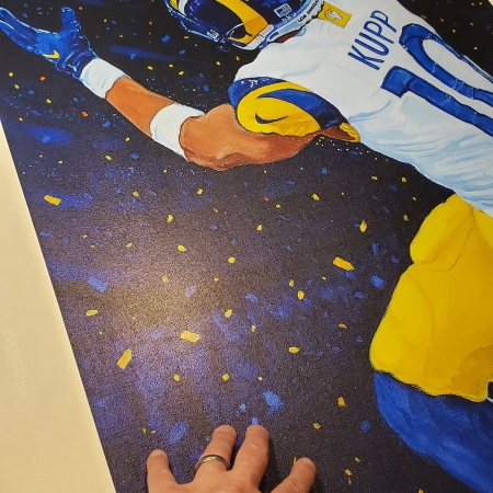 Rams Canvas Actual Size