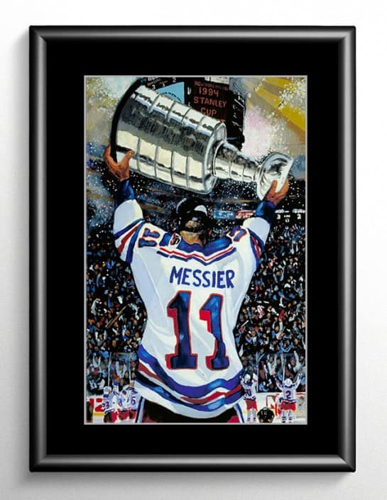 New York Rangers Stanley Cup Painting