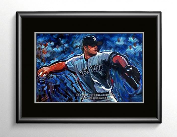 Roger Clemens Painting