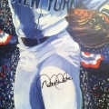 Derek Jeter Signed Artwork