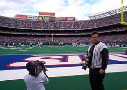 Edgar Brown at Giants Stadium